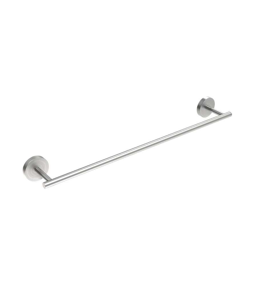Metaform Portasciugamani da Parete 50 cm Satinato Acciaio Inox AISI 304