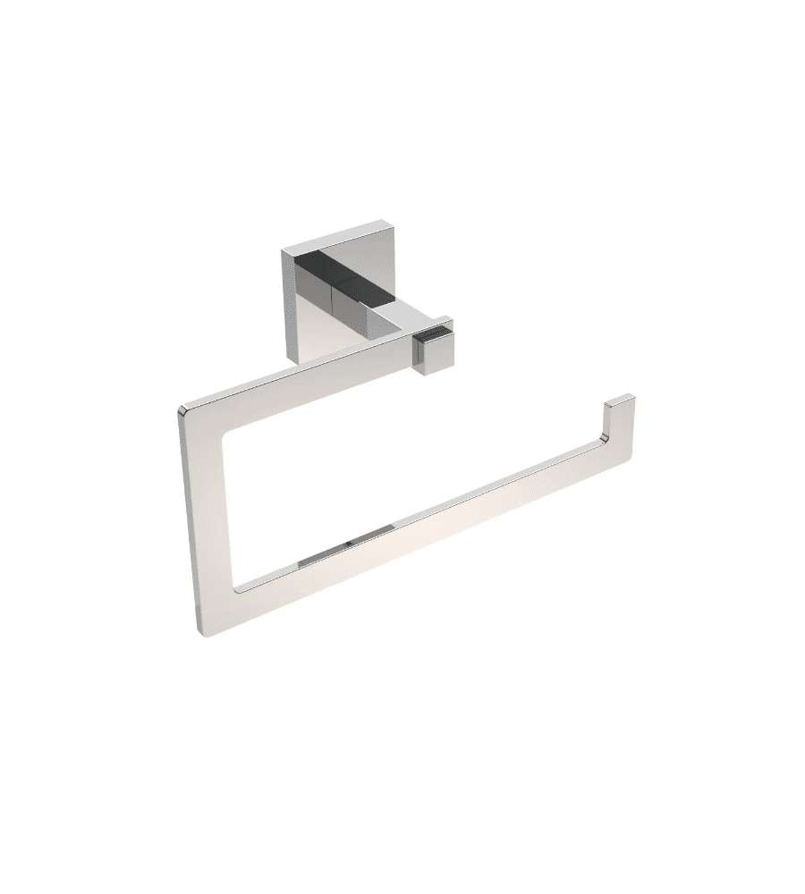 Metaform Porta Asciugamani ad Anello Trend Cromato - 22 cm Design Moderno