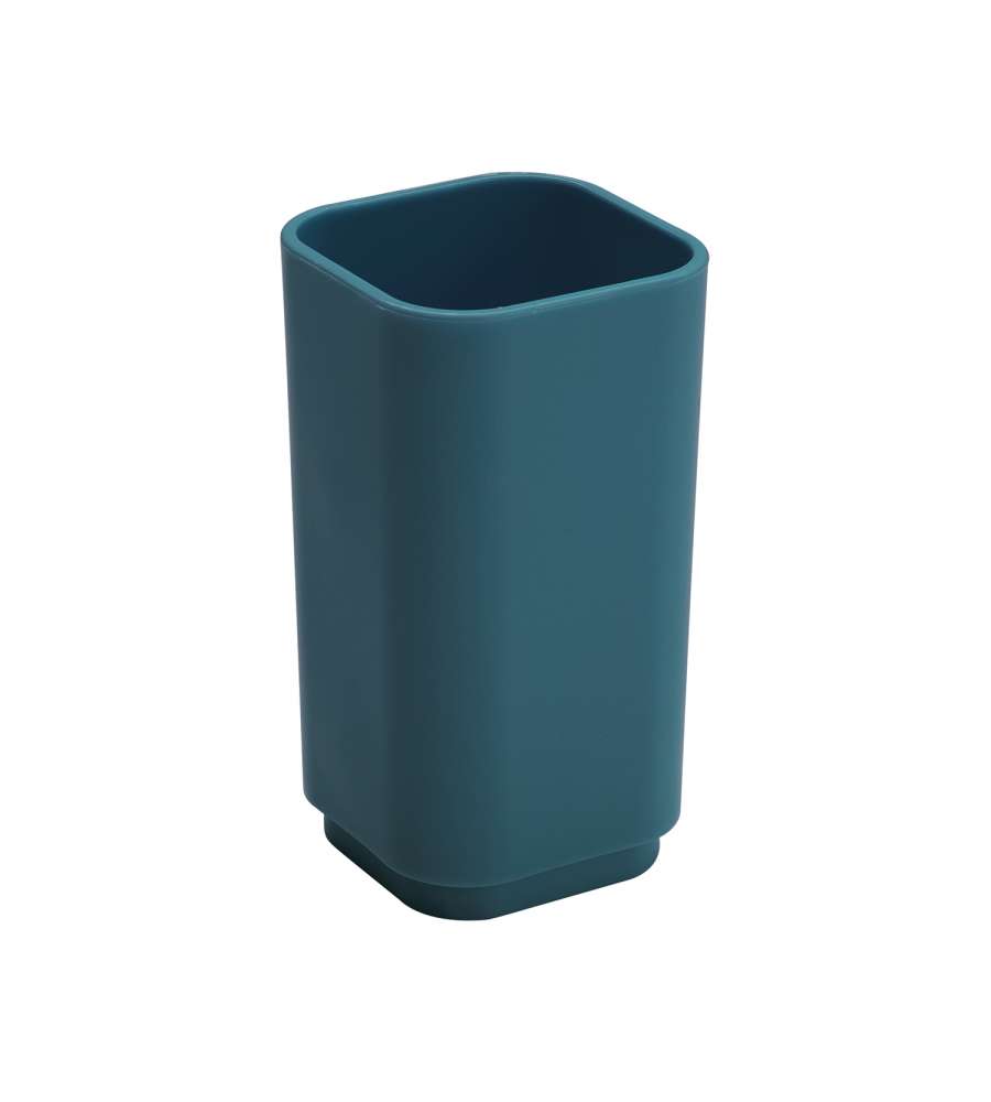 Seventy portaspazzolini blu petrolio