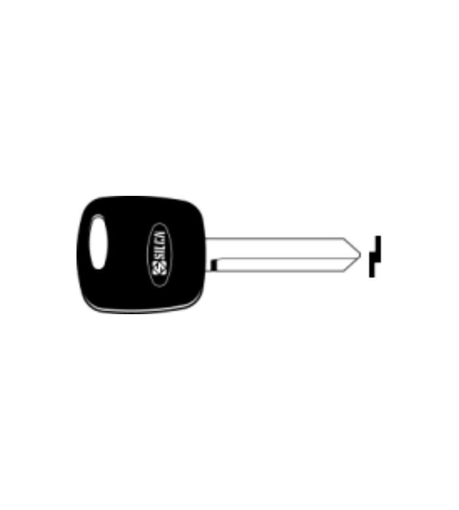 Chiave Transponder No Chip Ford FO26TE