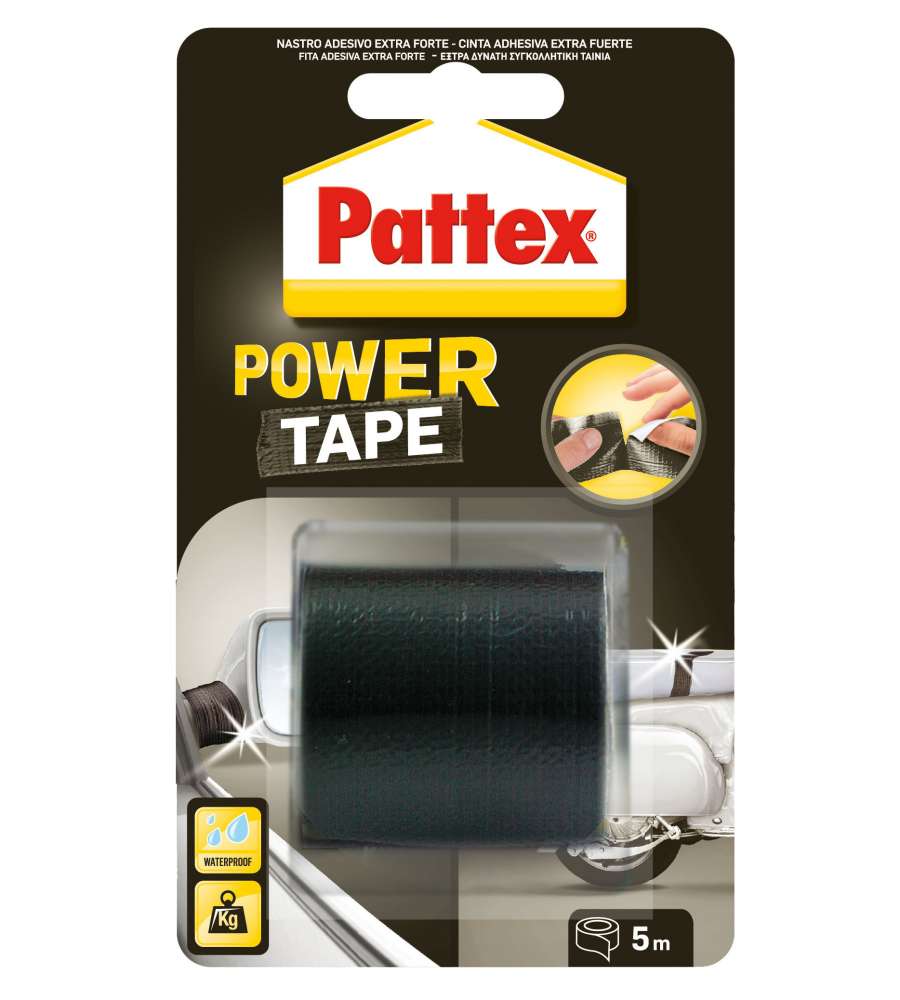 Power Tape Nero 50 mm x 5 m