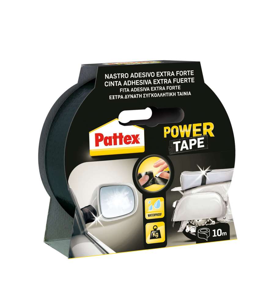 Power Tape Nero 50 mm x 10 m