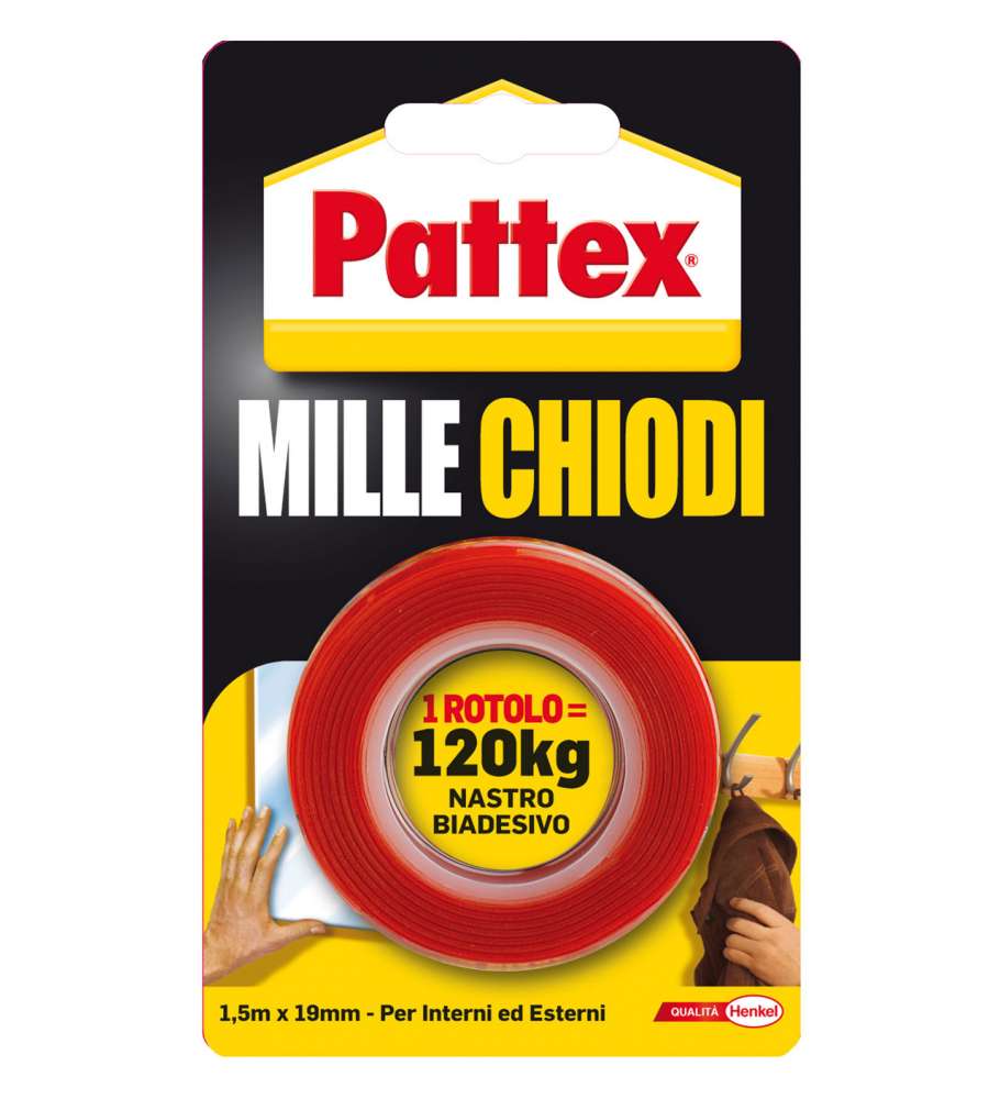 Pattex Millechiodi Tape 19 mm x 1,5 m