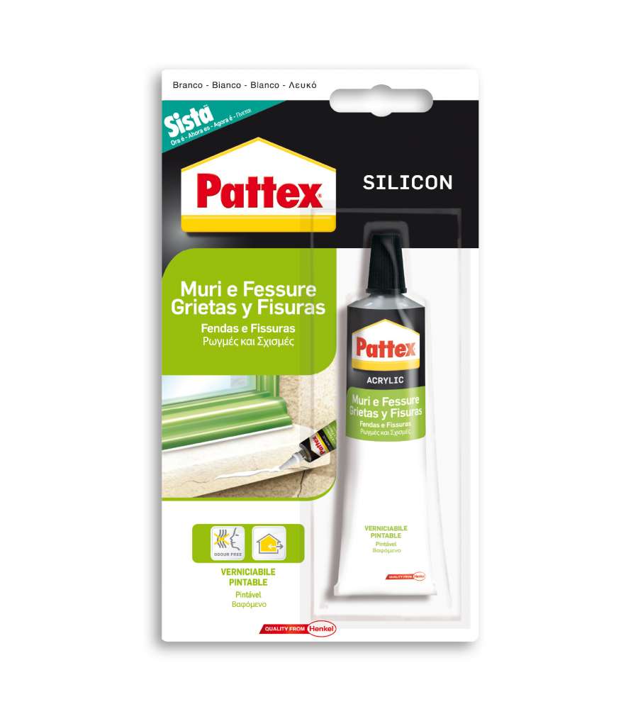 Pattex Sealants Muri e Fessure 60 ml