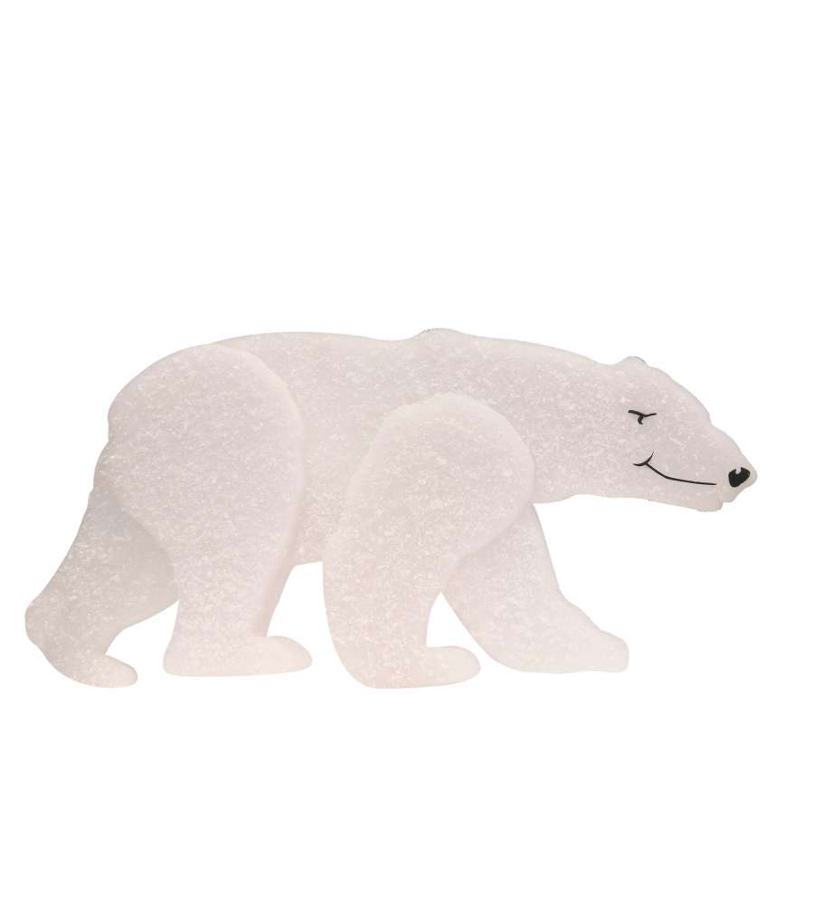 Orso Ovattato Che Cammina Glitter 3D cm 60