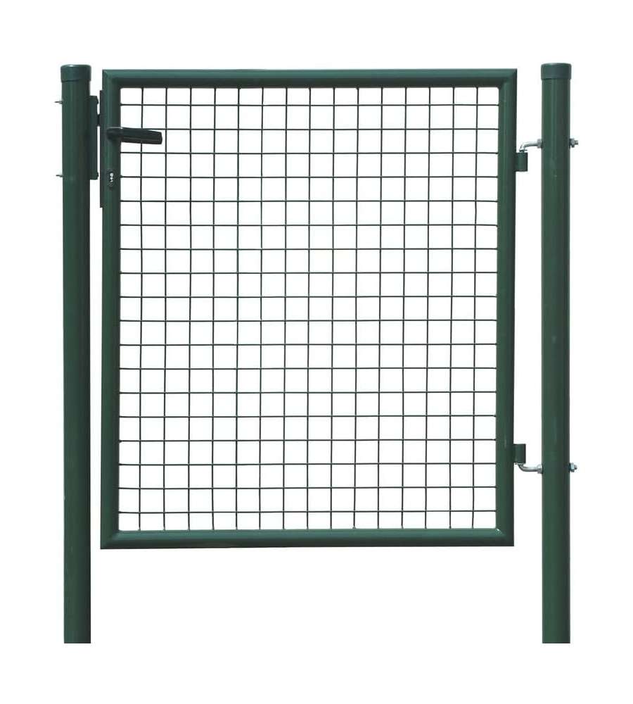 Cancello elettrosaldato verde 100 x 100 cm