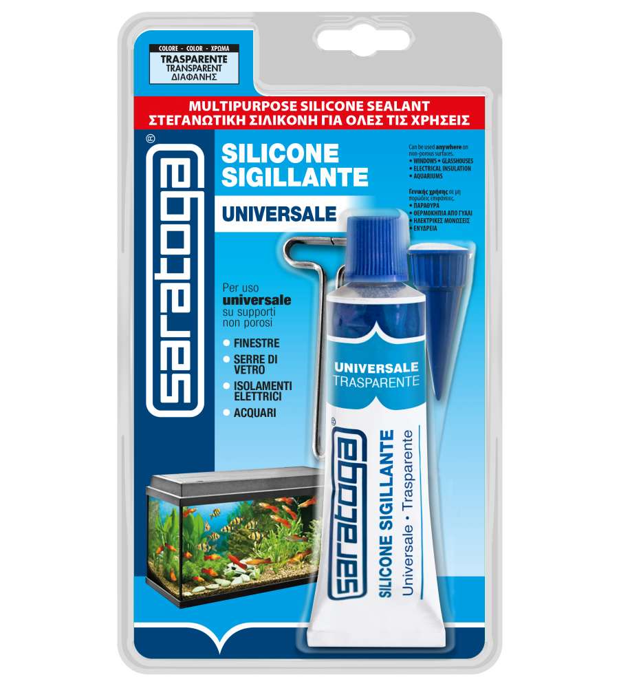 Silicone Acetico Trasparente universale 60 ml