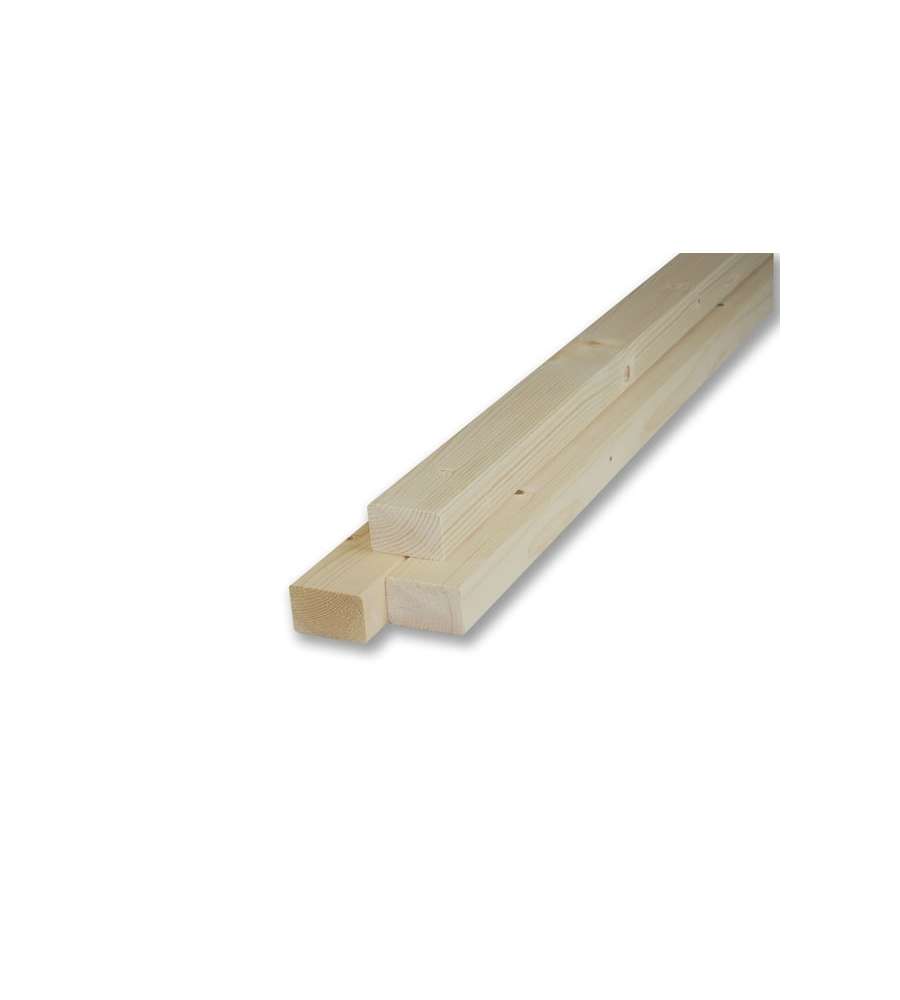 Listelli Abete Piallati Su 4 Lati 35 X 55 X 1000 Mm -