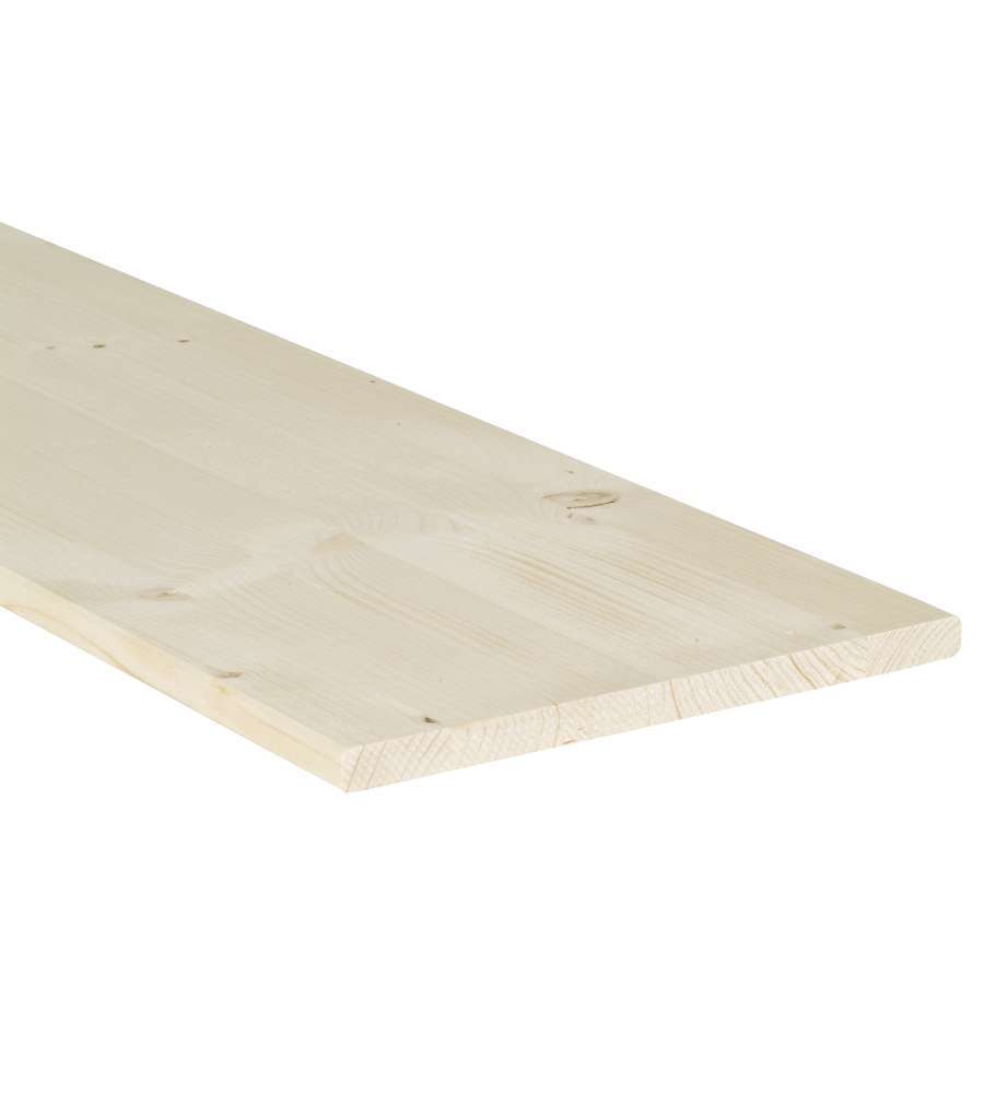 Legno lamellare abete sverniciato 30 x 1,8 x 100 cm