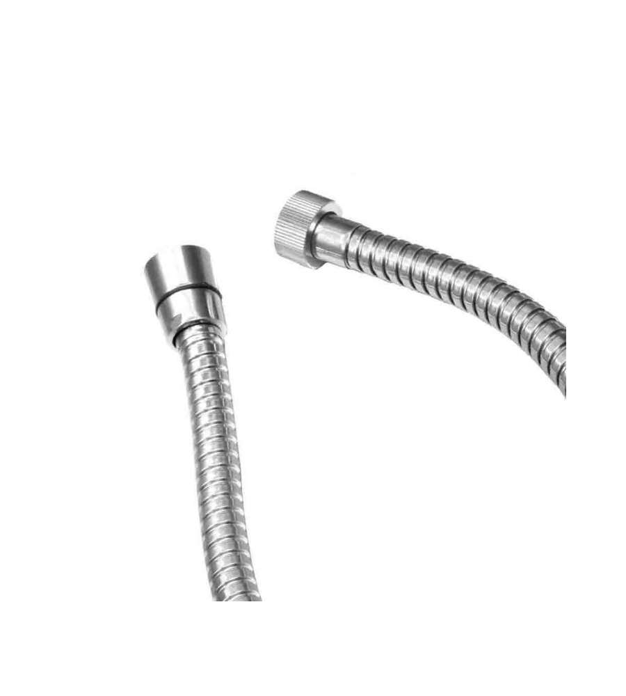Flessibile acciaio, cromato, indicato come flessibile di ricambio per le colonne doccia lungh. 500mm