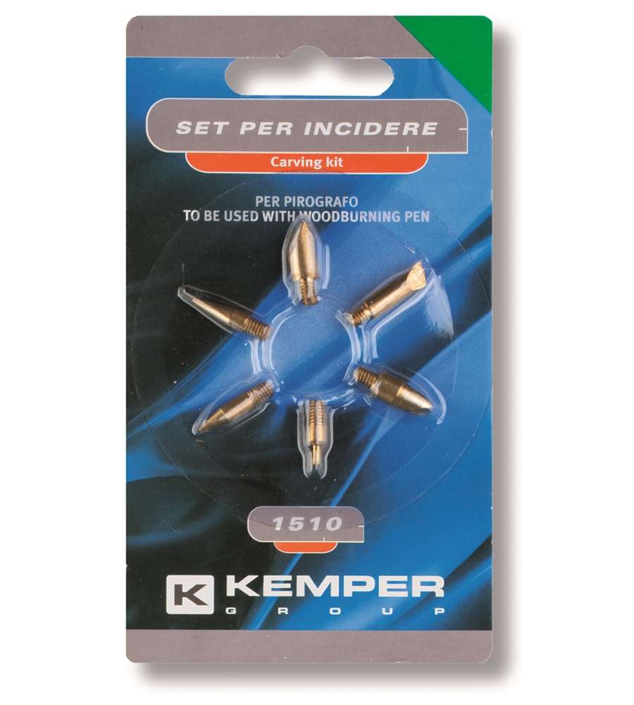 Set 6 Accessori per Incidere Kemper