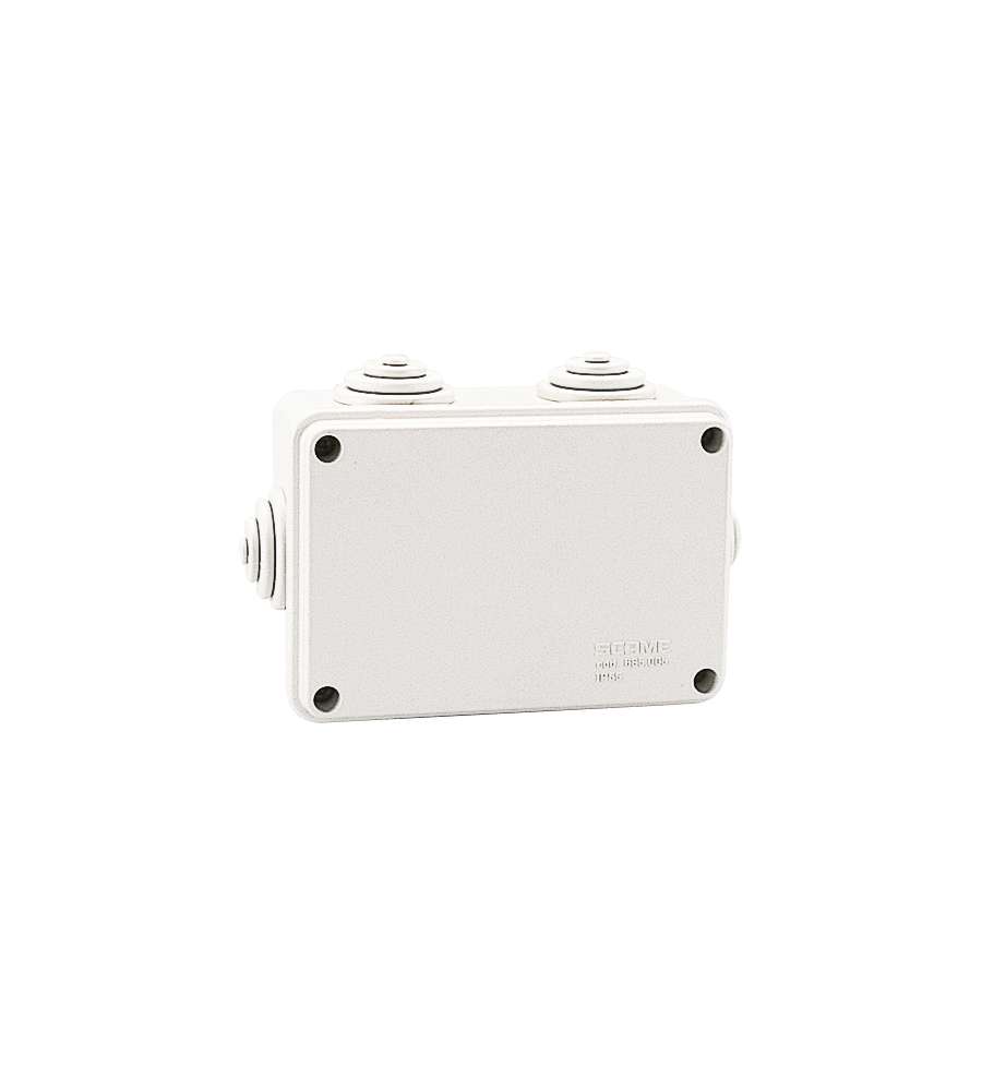 Scatola rettangolare di derivazione, da parete 120 x 80 x 50 mm