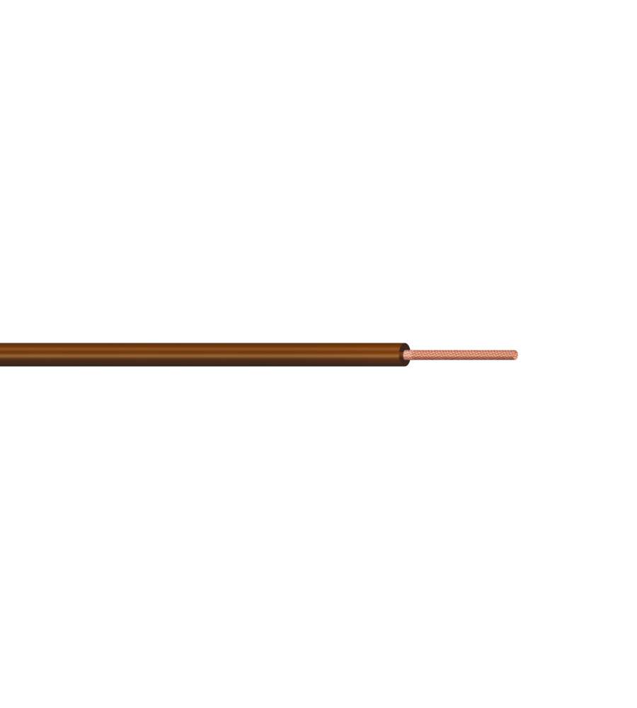 20 m cavo unipolare sezione 1 x 1,5 mm Marrone