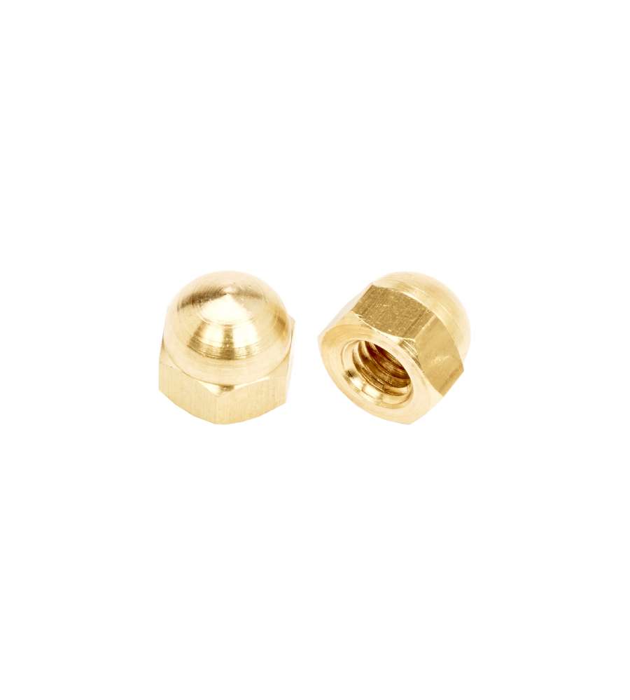 Dado Cieco Ottone Lucido Mm.6