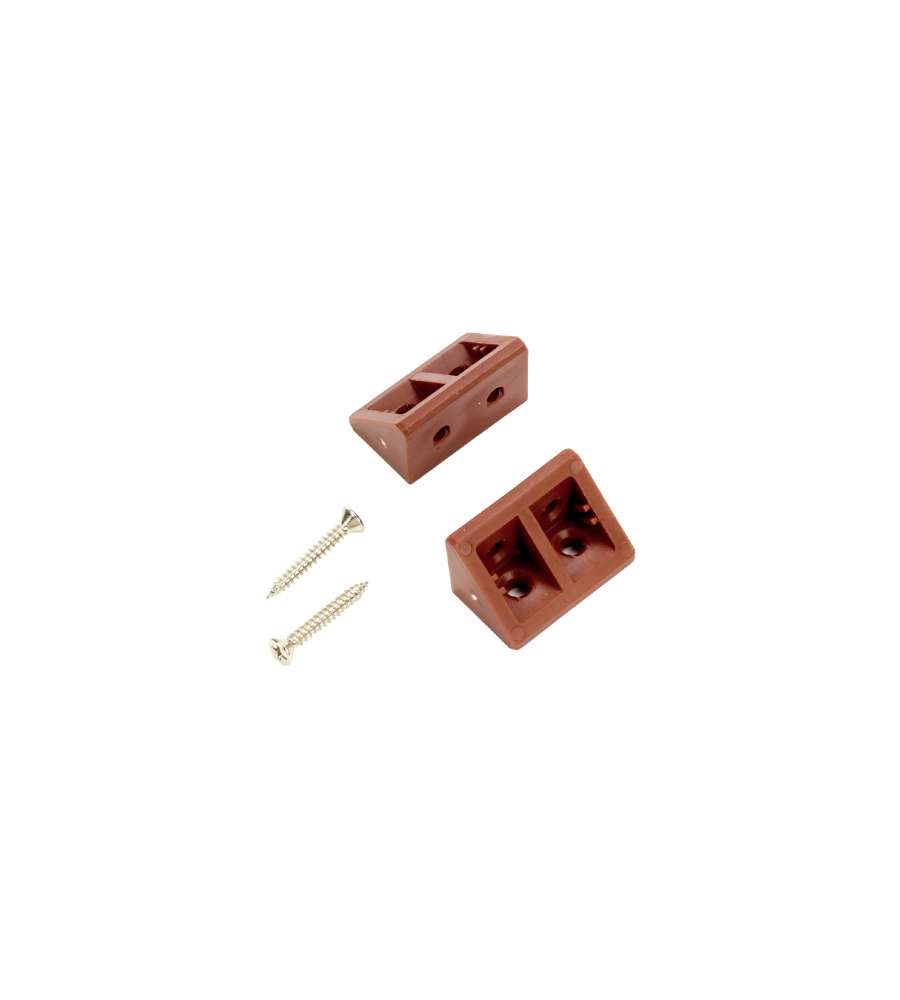 Giunzione Angolare Mm.34X28 Marrone