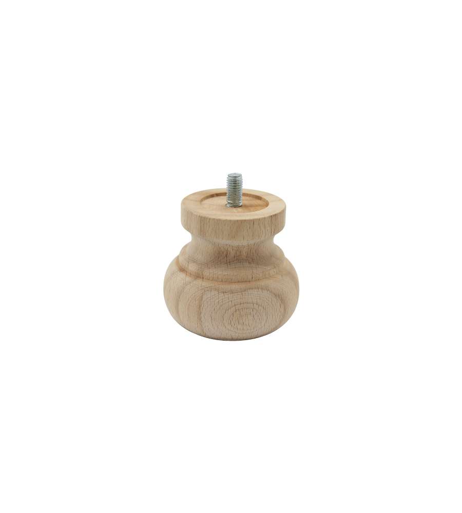Piede Grezzo Con Vite Sagomata Mm.90X80
