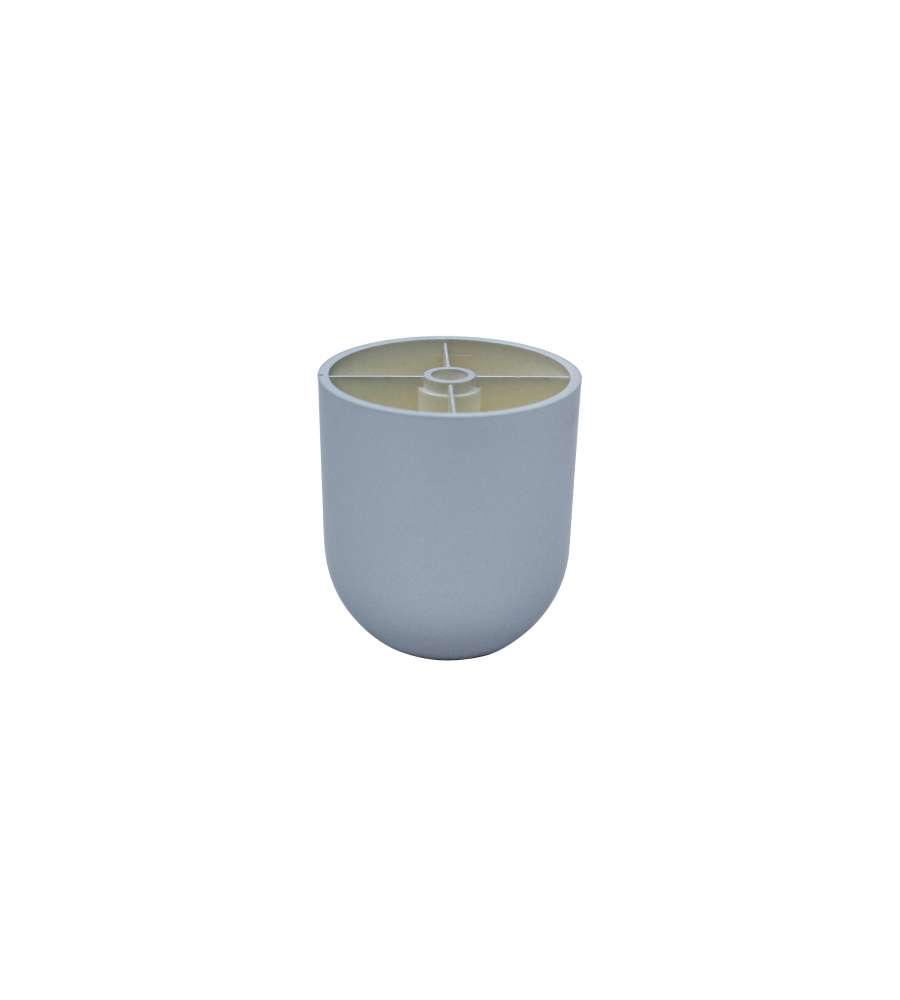 Piedino Tondo Grigio Mm.70Xh.80