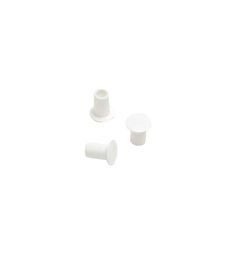 Copriforo Bianco Da Mm.10