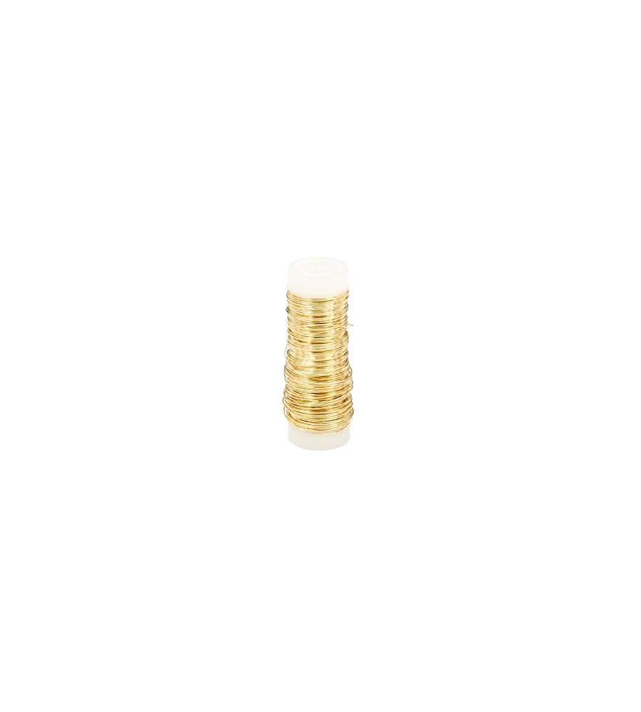 Bobina Filo Ottone Diametro Mm.0,40 Gr.50