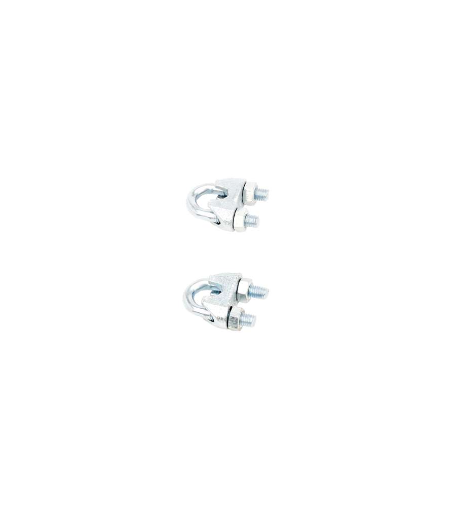 Morsetto A Cavallotto Acciaio Inox Mm.3-4