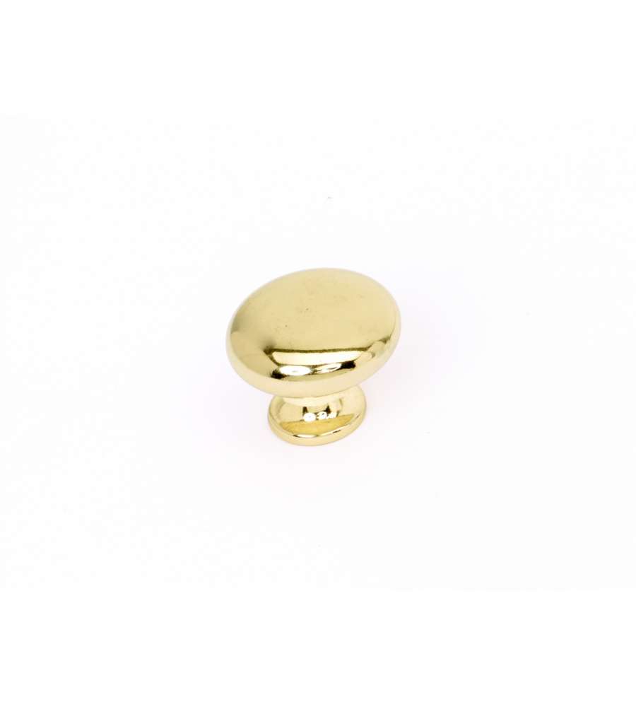 Pomolo in metallo oro lucido 31 mm