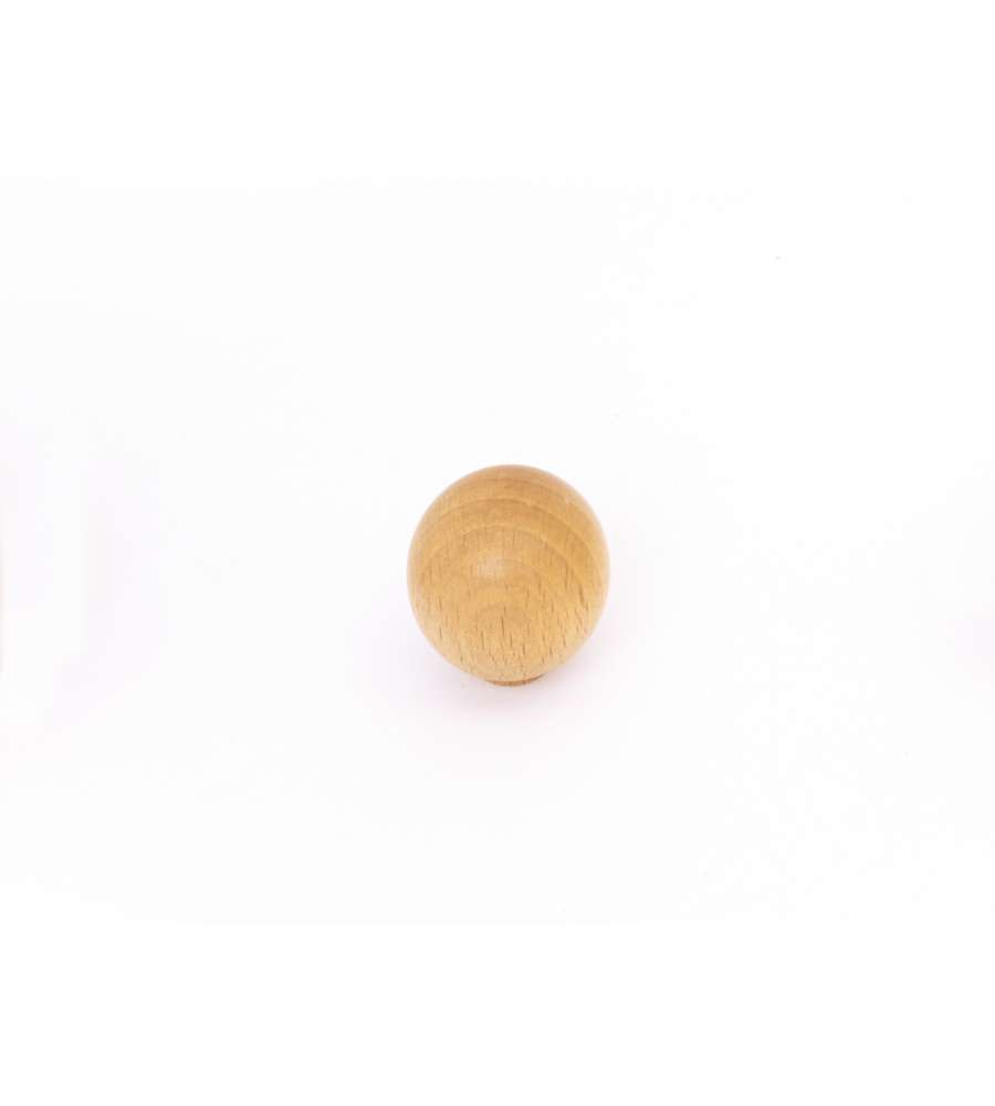 Pomolo sfera naturale diametro 25 mm