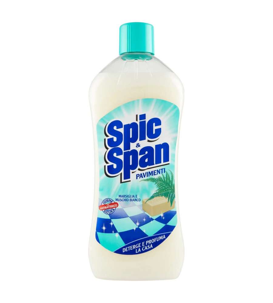 Detergent Pavimenti Marsiglia e Muschio Bianco 1L