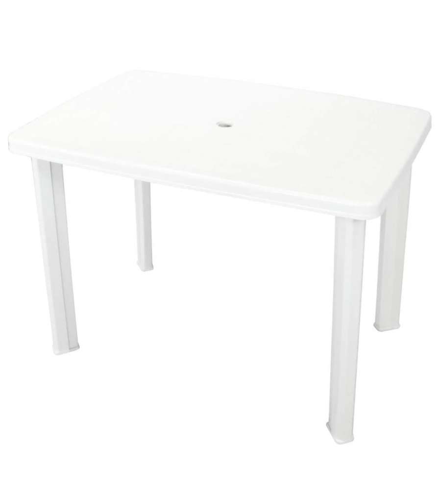 Tavolo resina faretto bianco 101 x 68 cm