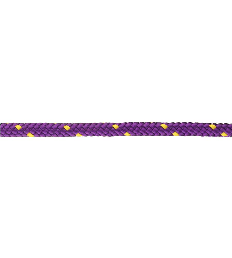 Corda in polipropilene  8 mm. viola-giallo