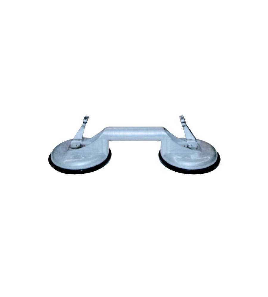 Ventosa Piastrelle Alluminio 115 mm Doppia       120266 Hit