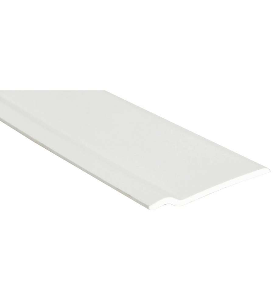 Battiscopa PVC Bianco 70x10 mm 200 cm Finitura Interni Facile Installazione