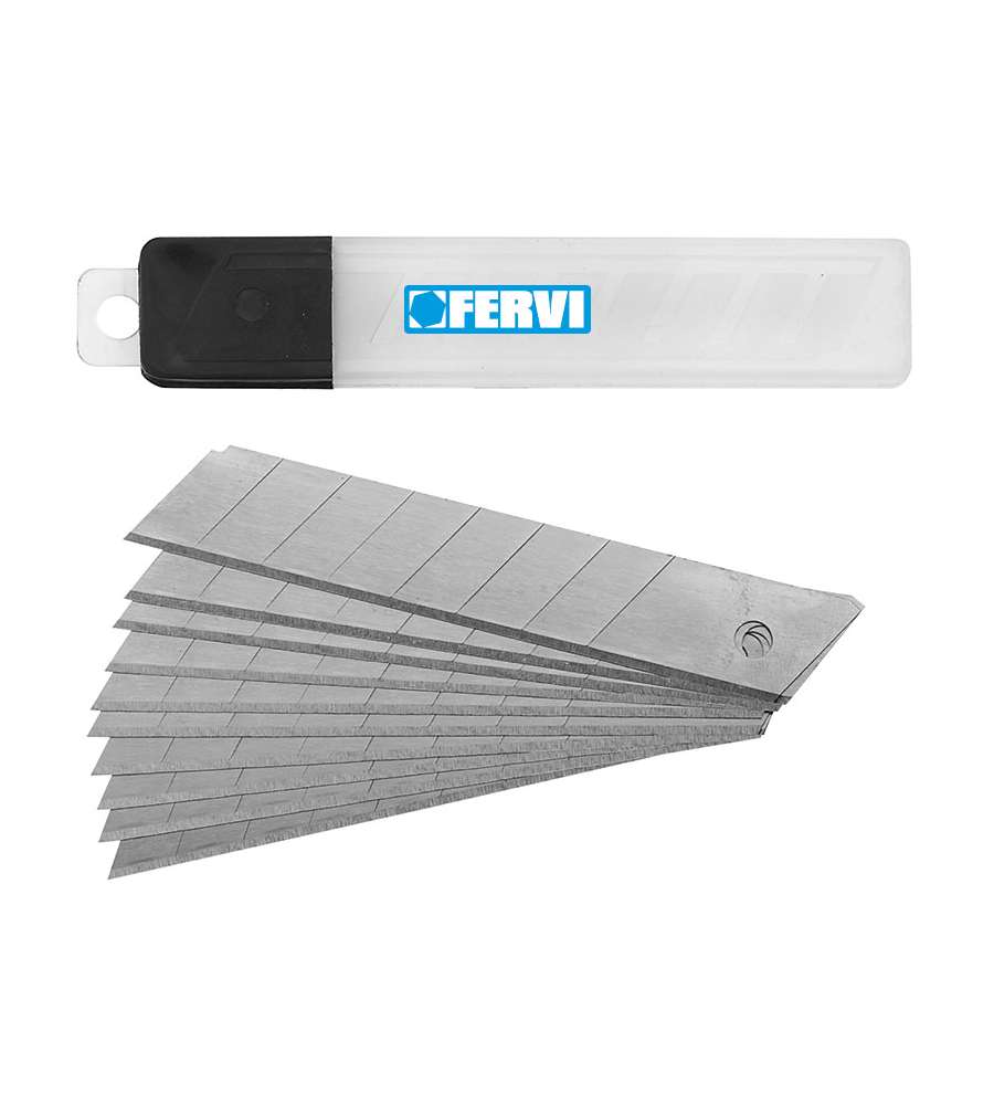 Fervi Lame per Cutter 18mm - Serie 10 pz