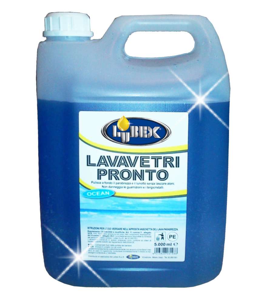 Lavavetro pronto all'uso 5 l