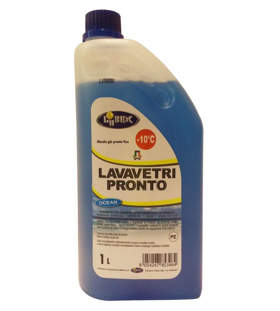 Lavavetri Lubex -10C 1L