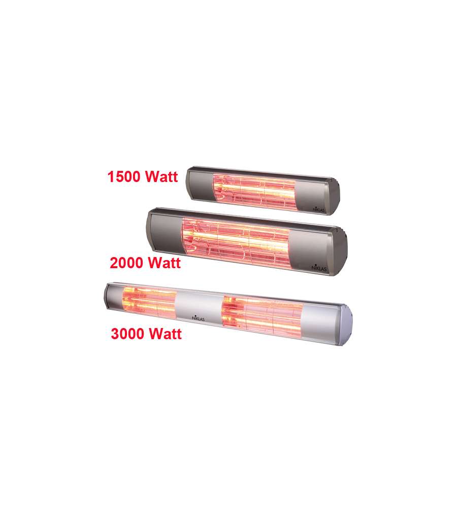 Termopatio Stufa a fungo Niklas Sole Mezzanotte 1500W