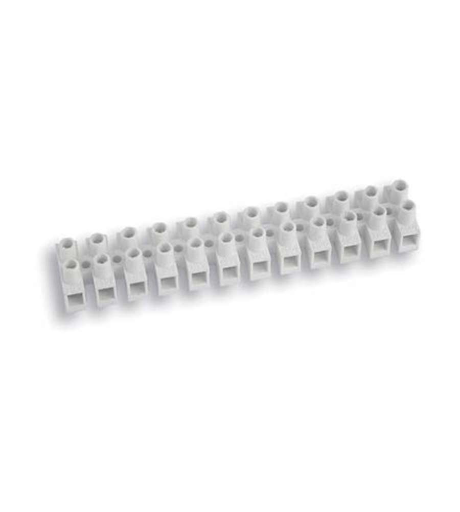 Morsettiera 12 Poli per contatti elettrici fino a 6 mm2