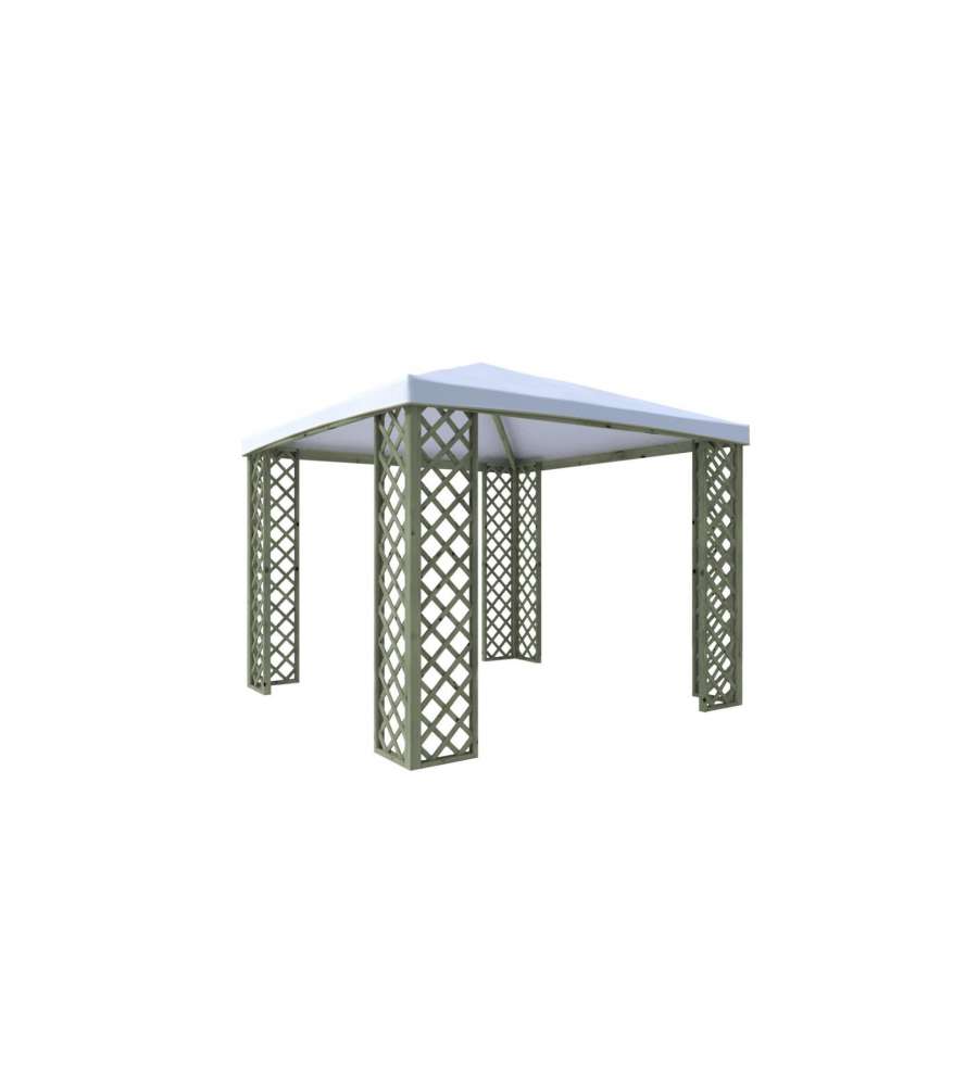 Gazebo Fox Jt40 Pocket Impr. 300X300 Cm Copertura Pvc