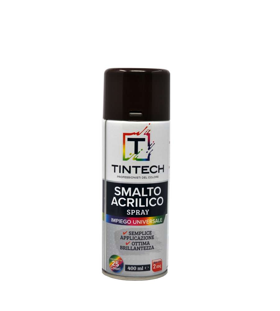 Smalto Acrilico Nero Luce 400 ml