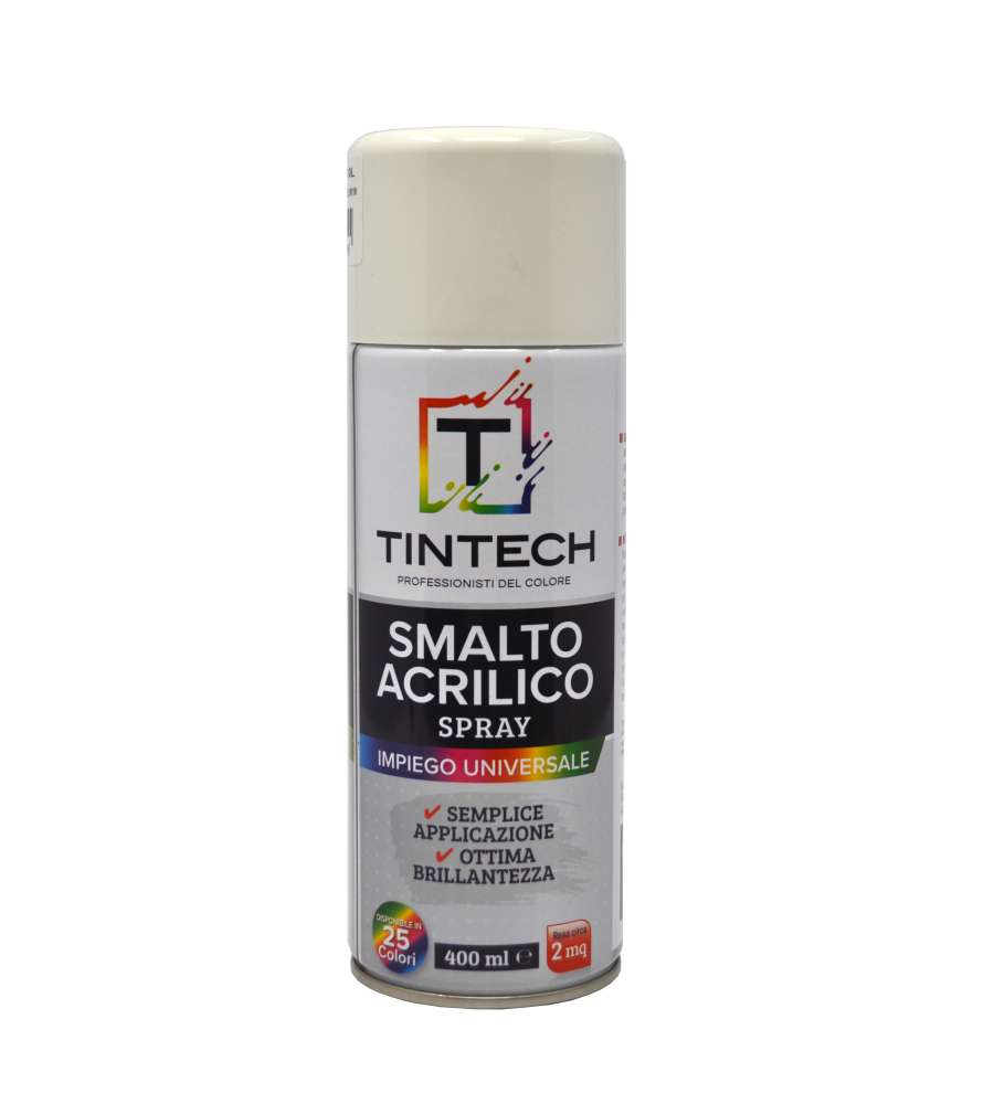 Smalto Acrilico Bianco Opaco 400 ml