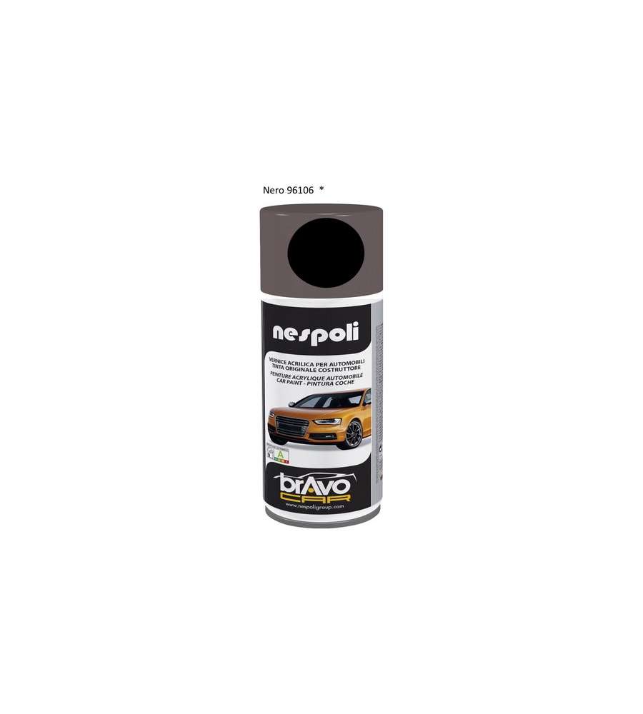 Vernice spray per carrozzeria Nero 96106