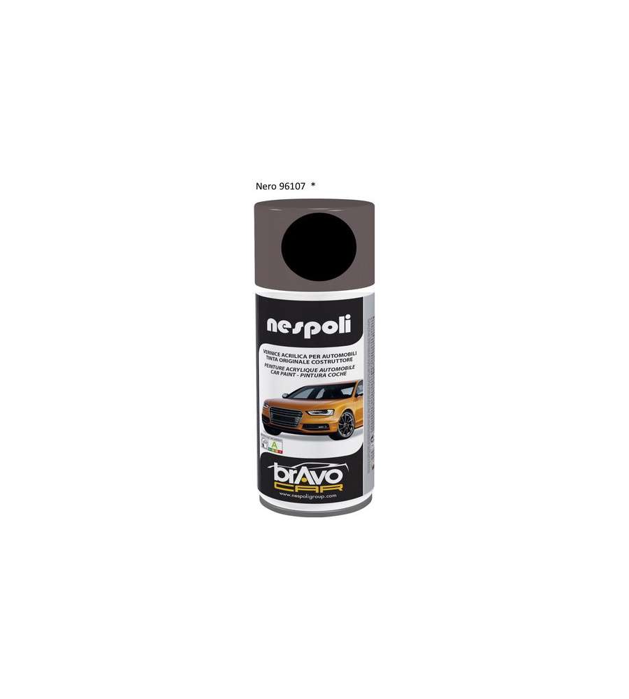 Vernice spray per carrozzeria Nero 96107