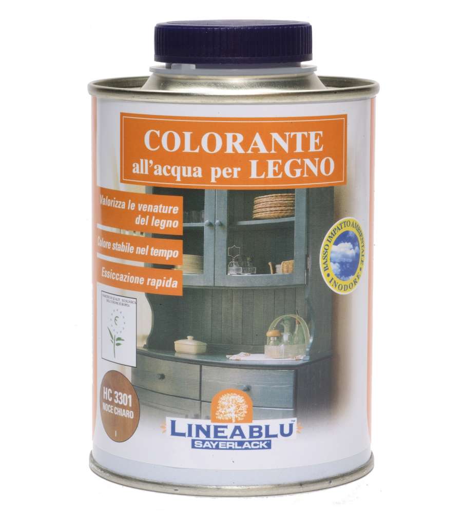 Tinta per legno colore Ciclamino 500 ml