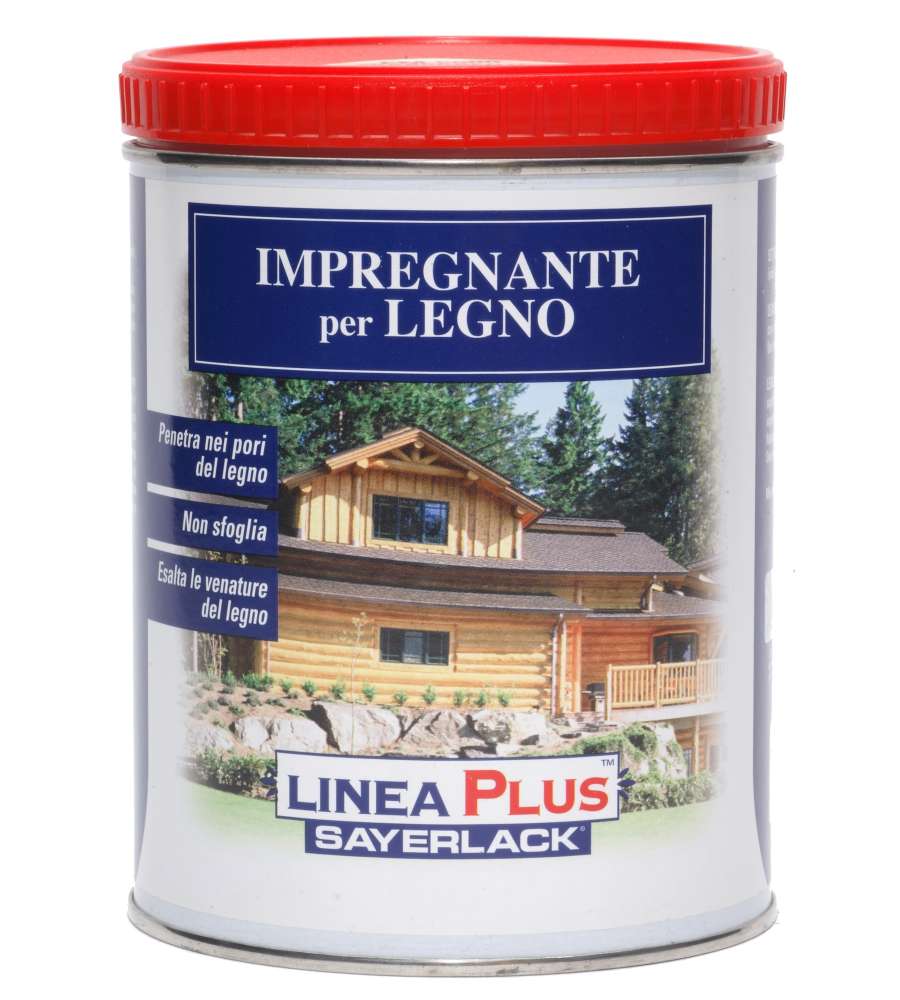 Impregnante per legno Nero 750 ml