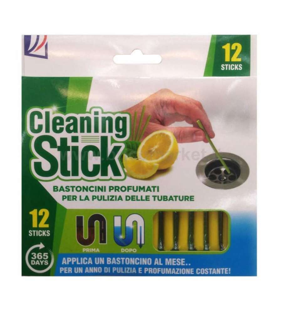 Bastoncini profumati pulisci tubi Cleaning Stick 12 pz