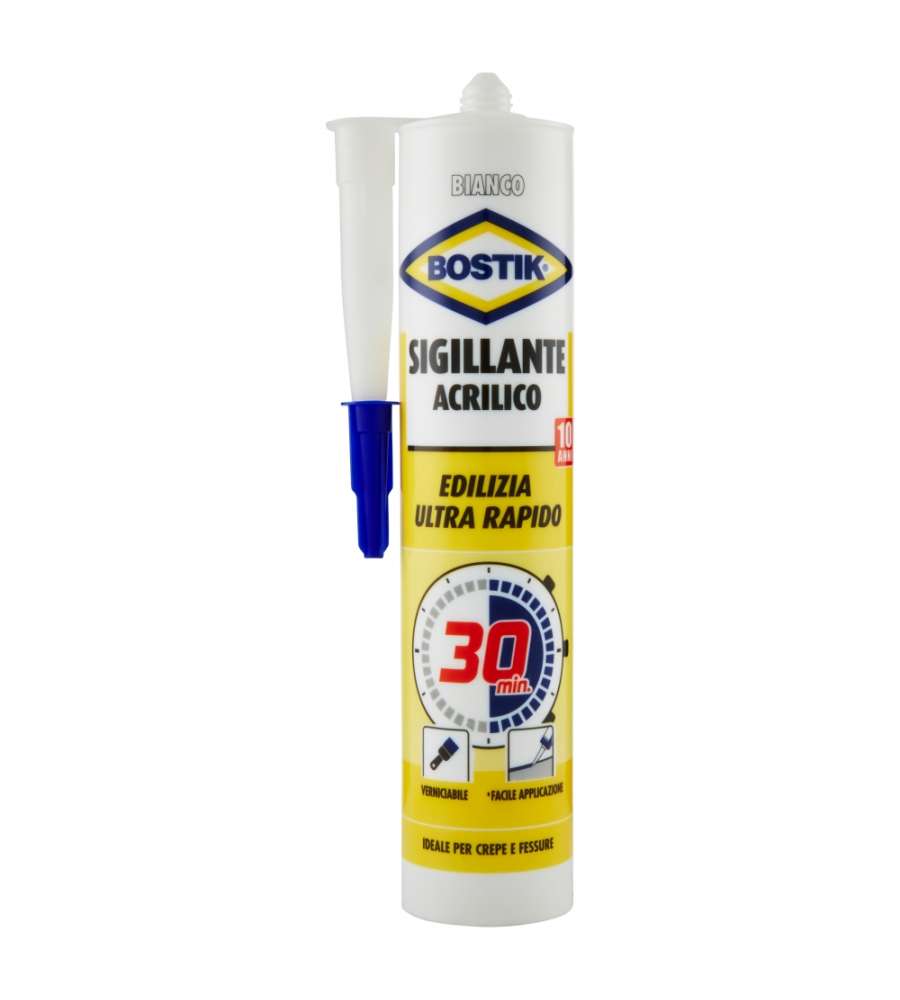 Bostik Sigillante Acrilico 30 minuti bianco 300 ml