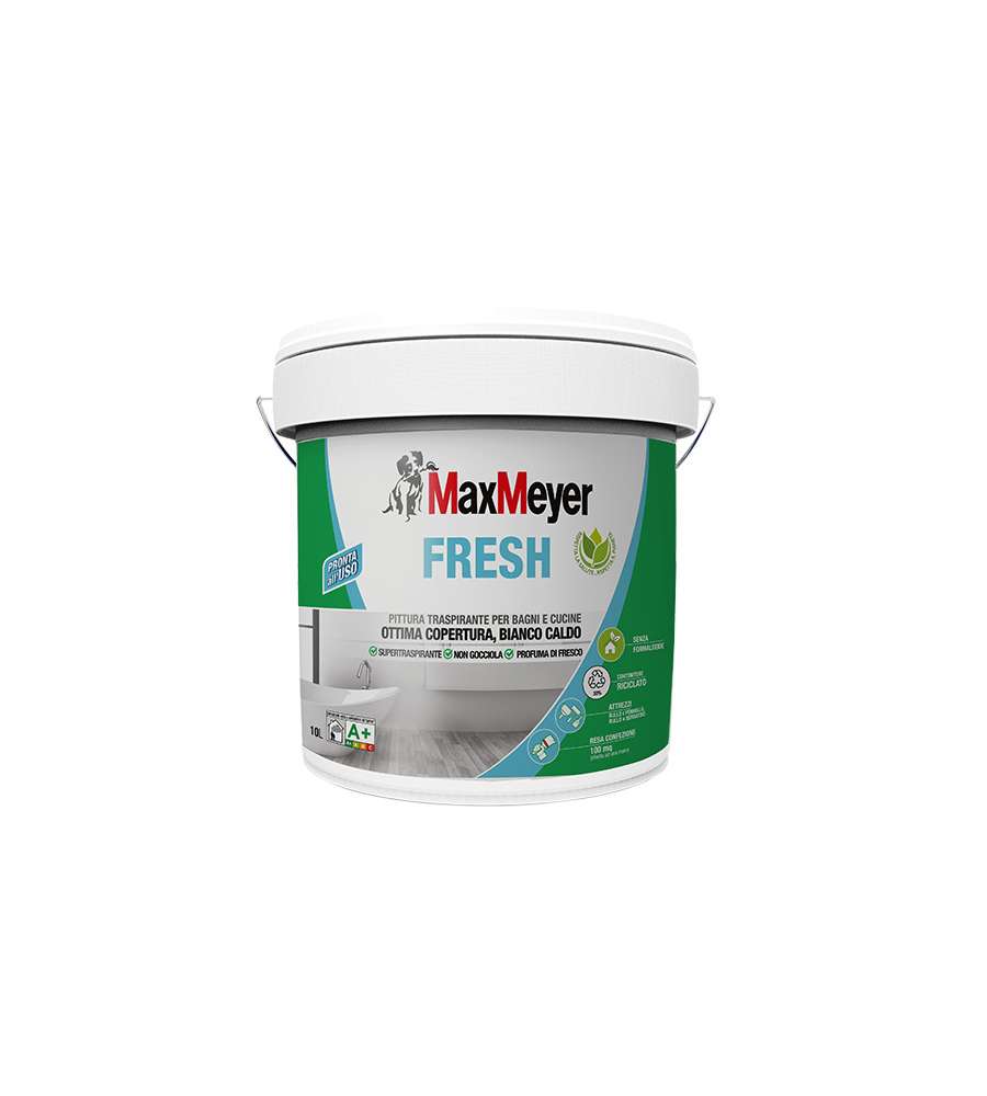 Pittura Fresh Super Traspirante Bianco 4 l