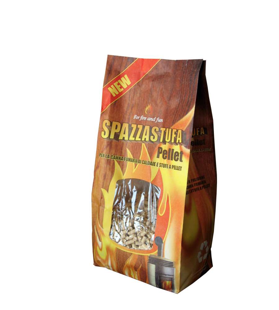 Spazzastufa Pellet antifuliggine 1,5 Kg