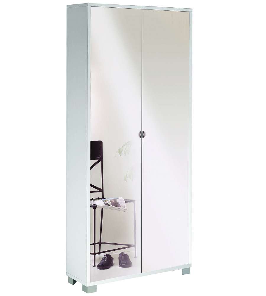 Sarmog Quadrante Mobile Multiuso Bianco Fiammato 190x83 cm