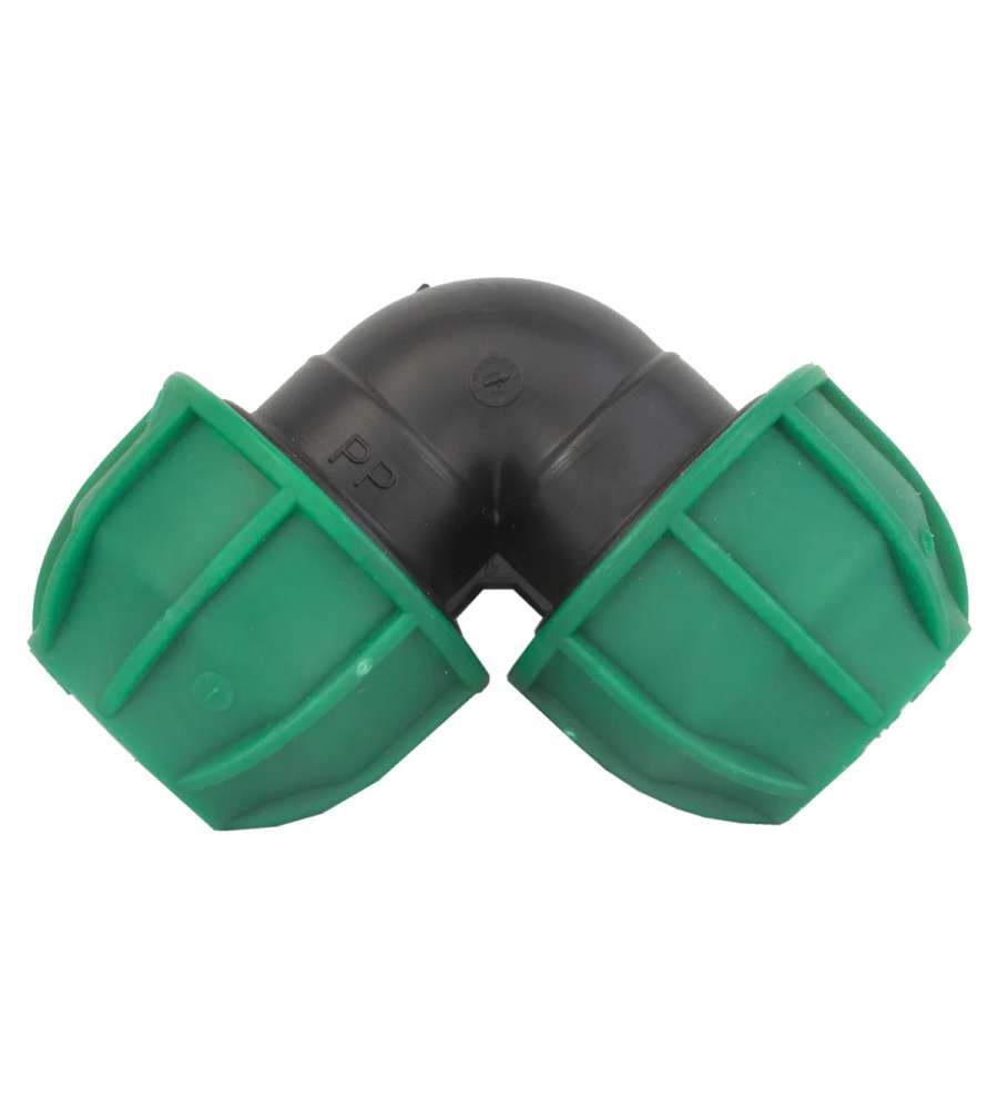 Raccordo Gomito a compressione professionale Diametro 20 mm PN10