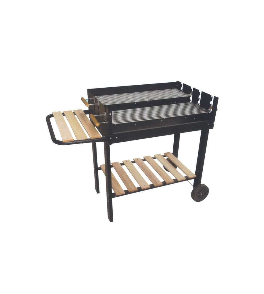 Barbecue Rett.Base Legno  73X50 H 83 Lapillo 00065